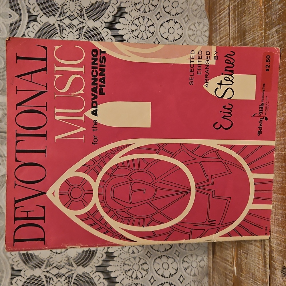 Vintage | 1959 Devotional Music for the Advanced Pianist Piano Music Book